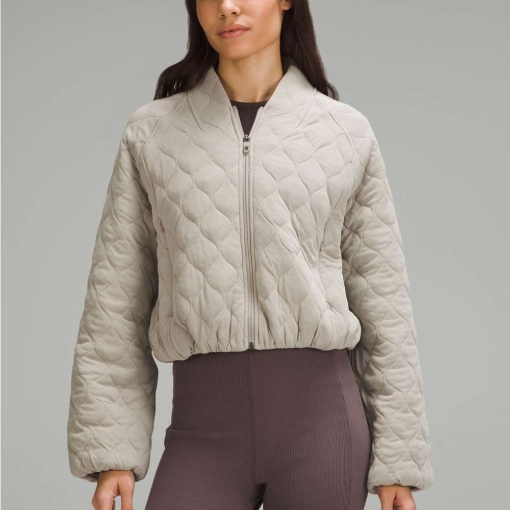 lululemon athletica Gray Puffer Jacket